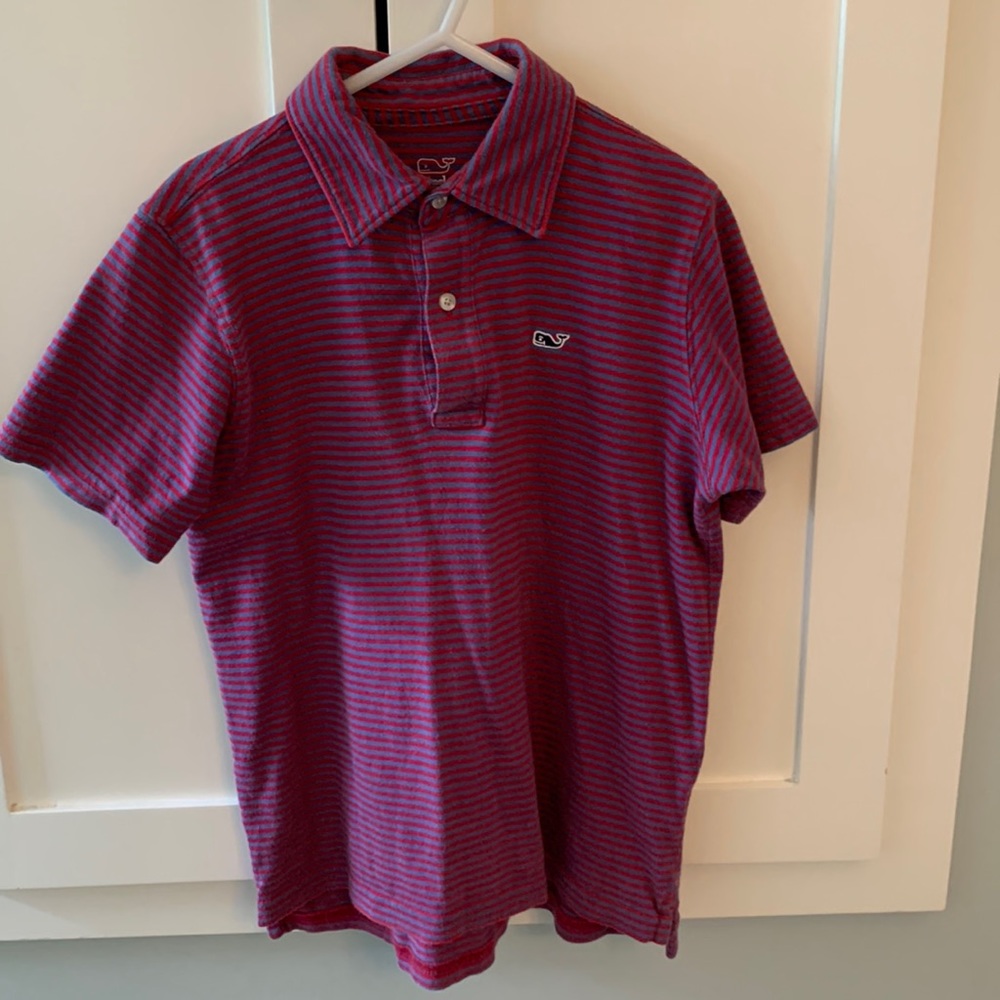Boys vineyard vines short sleeve polo size 6